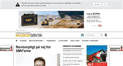 Desktop Screenshot of maskinteknik.dk